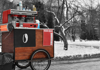 tiny coffee shop