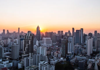 City scape.