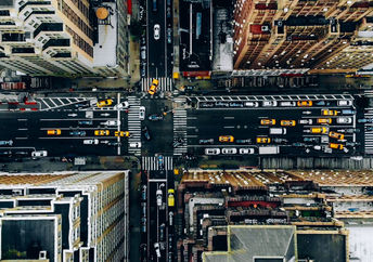 A view of a city.