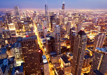 View of Chicago.