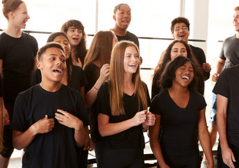 Show of students.