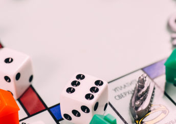 Monopoly board.