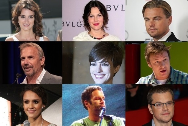 Eco-friendly celebrities Eco-friendly celebrities