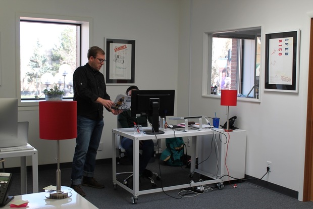 The PeopleForBikes open workspace The PeopleForBikes open workspace