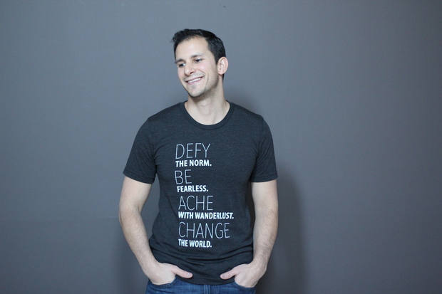 Anthony Russo sports a Humanity Unified tshirt Anthony Russo sports a Humanity Unified tshirt