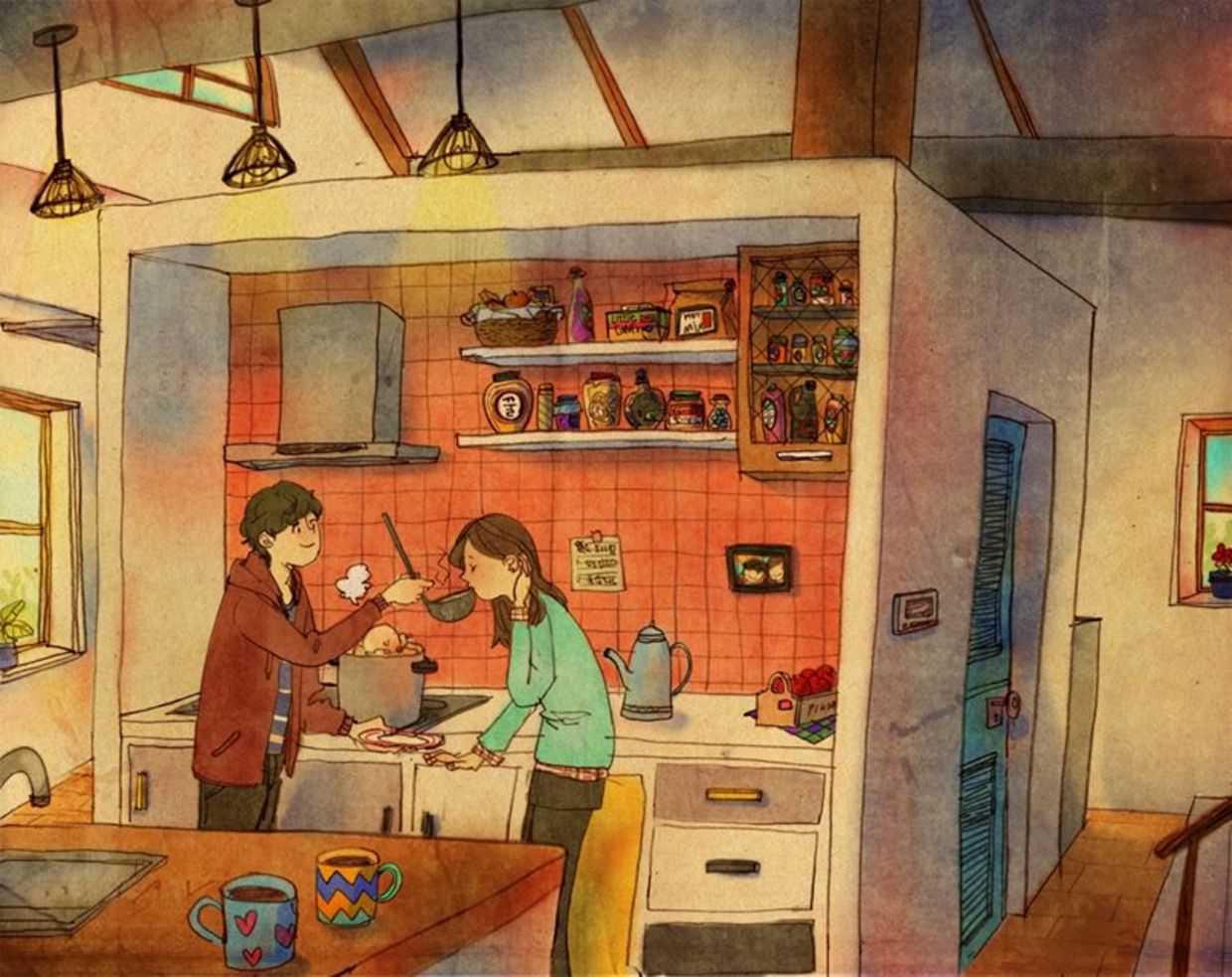 An illustration by Puuung