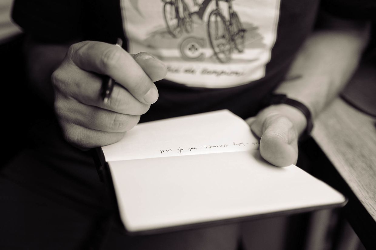Keeping a happiness journal