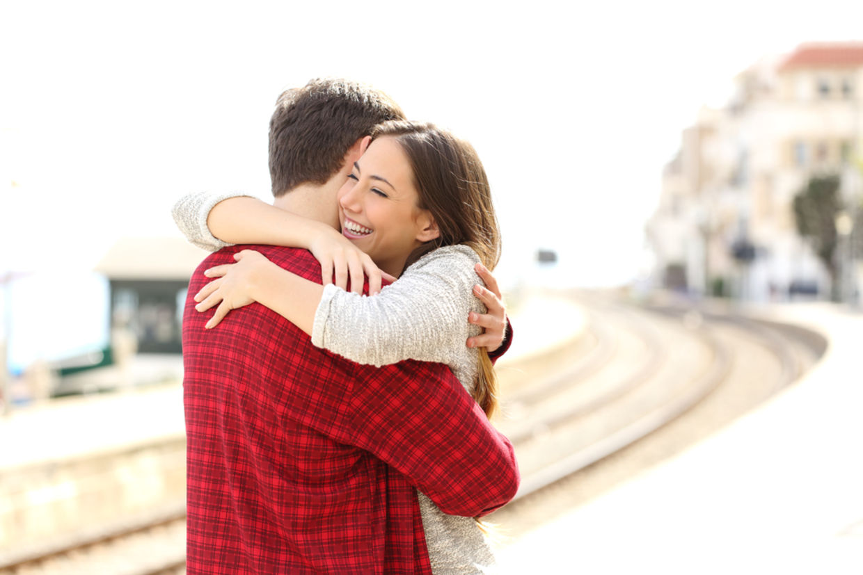 The power of human contact can work wonders on a stressful situation. (Shutterstock) The power of human contact can work wonders on a stressful situation. (Shutterstock)