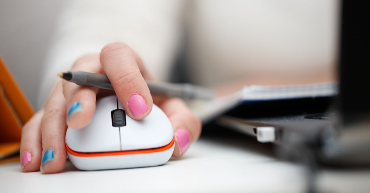 Laptop mouse