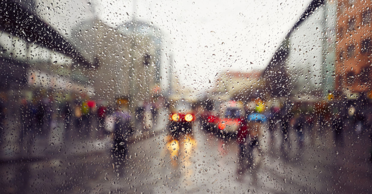 A rainy day