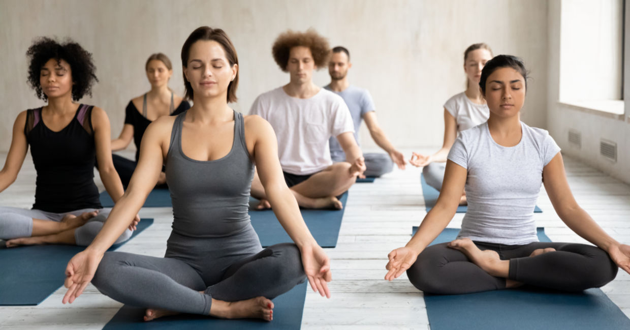 Meditation class