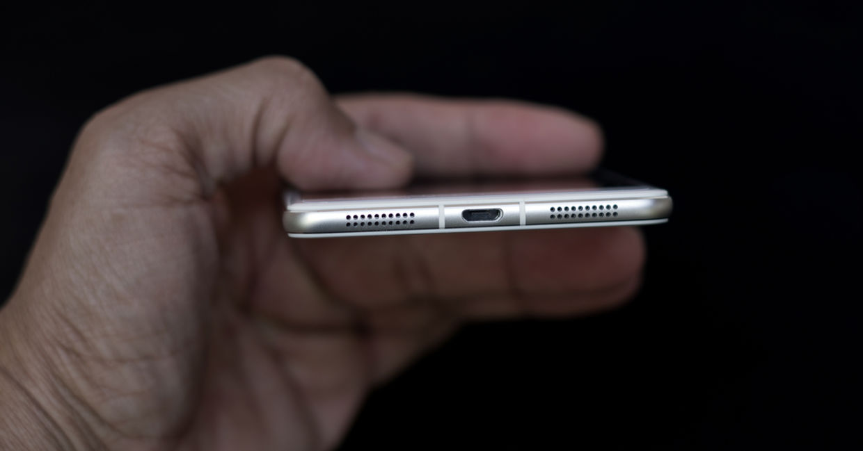 Thin smartphone. Thin smartphone.