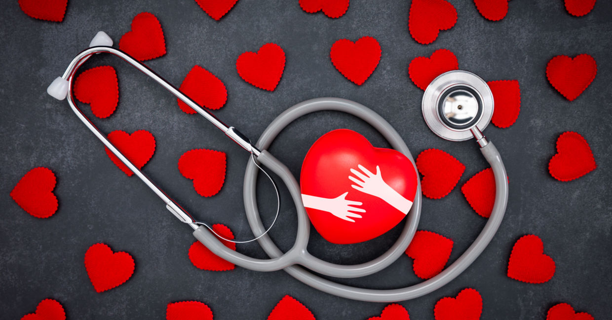 cartoon showing heart health cartoon showing heart health