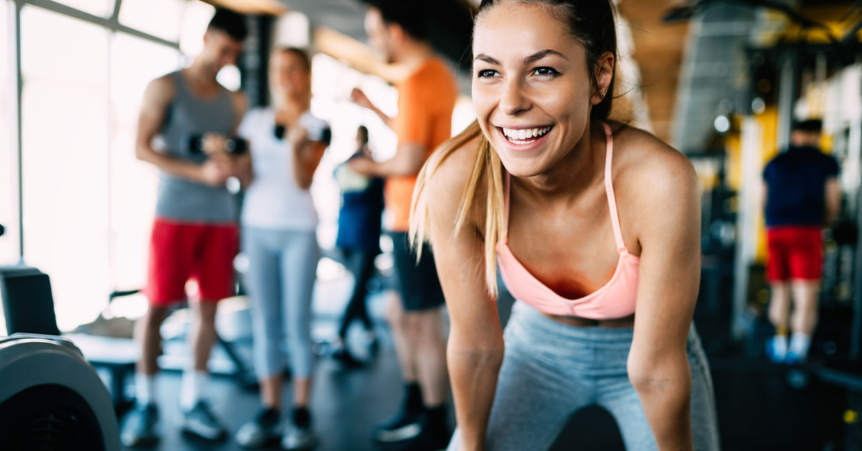 Woman working out Woman working out