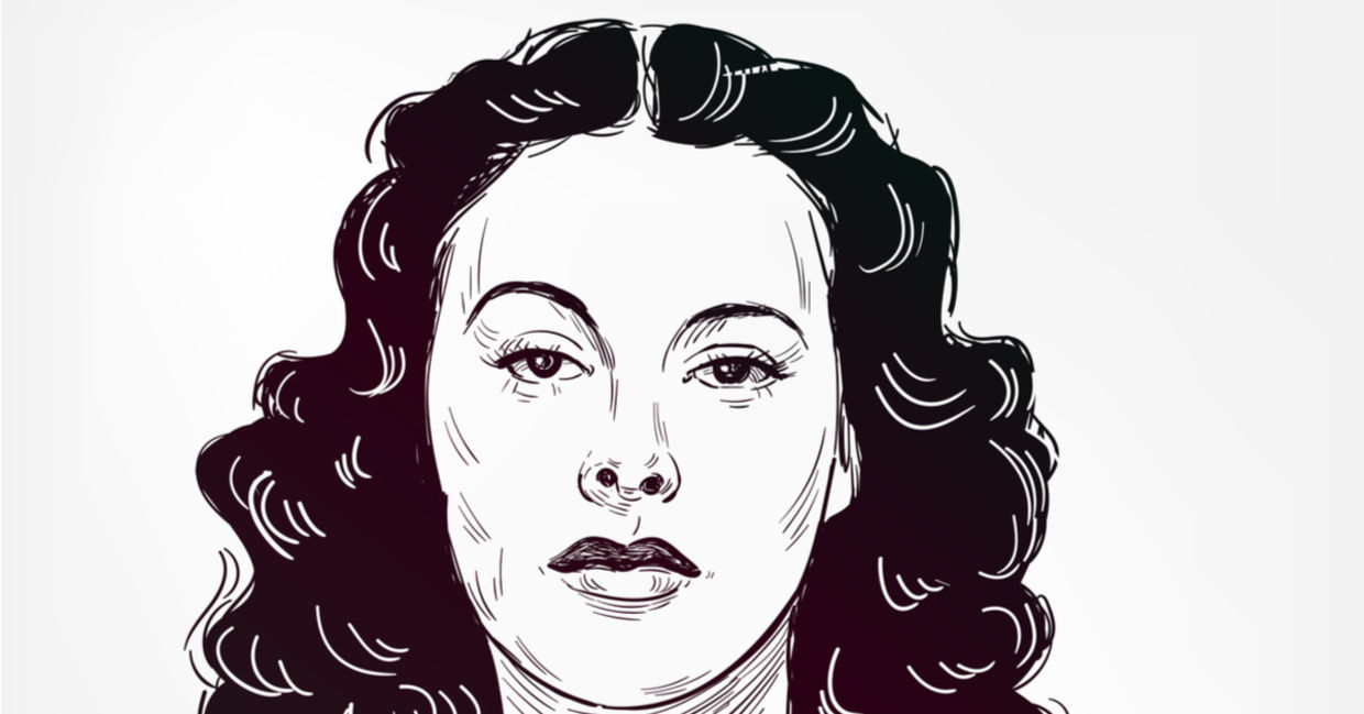 Hedy Lamarr sketch Hedy Lamarr sketch