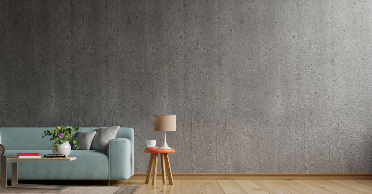Minimalist living room without stuff. Minimalist living room without stuff.