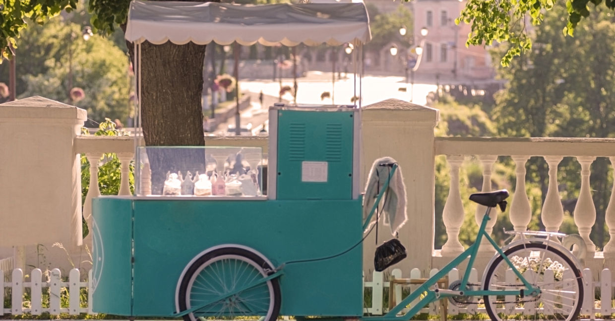 Food bike. Food bike.