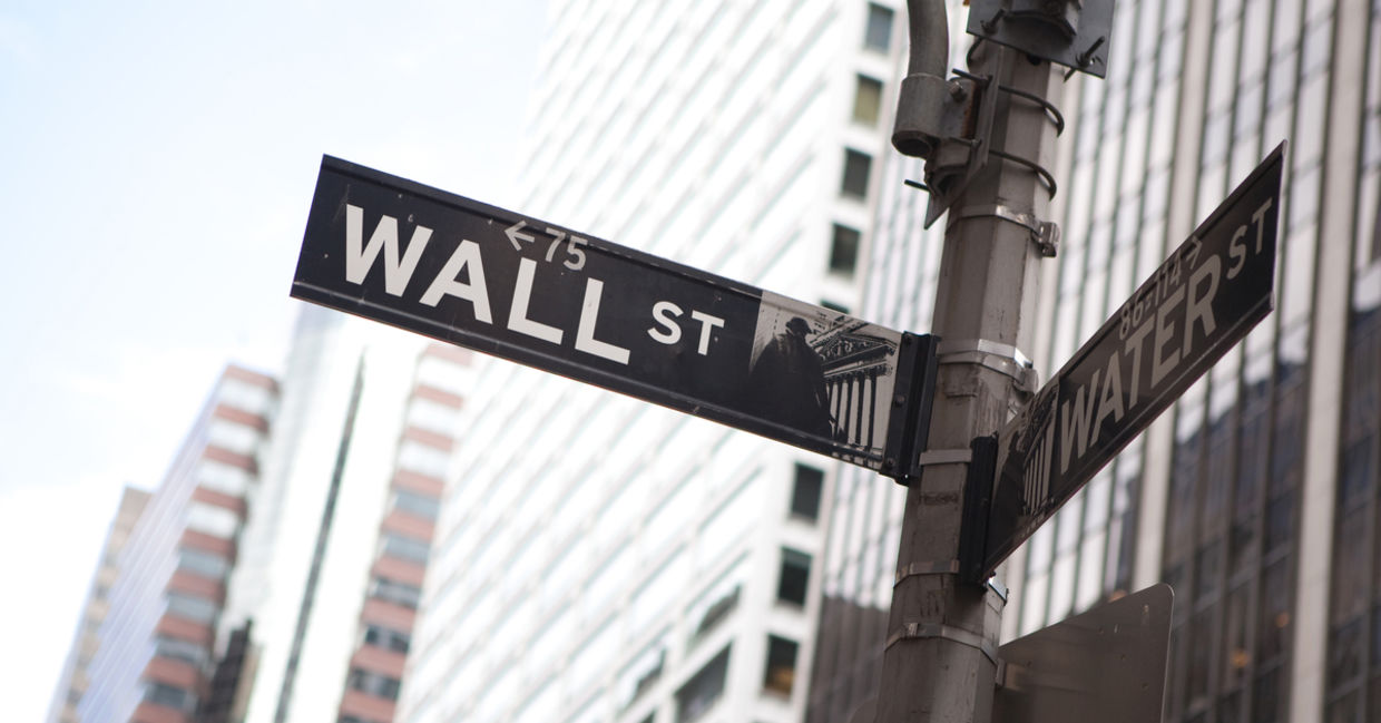 Wall street.