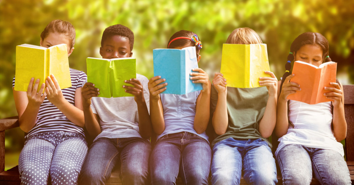 Kids pumped to read! Kids pumped to read!