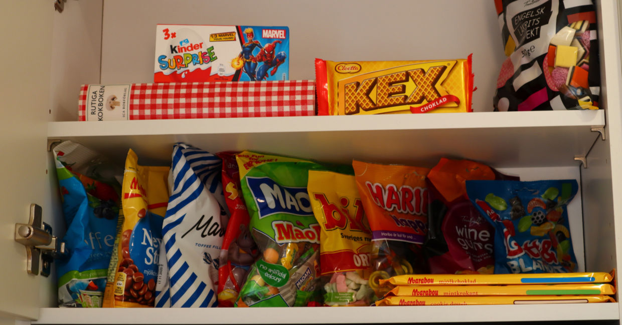 Have a snack stash Have a snack stash