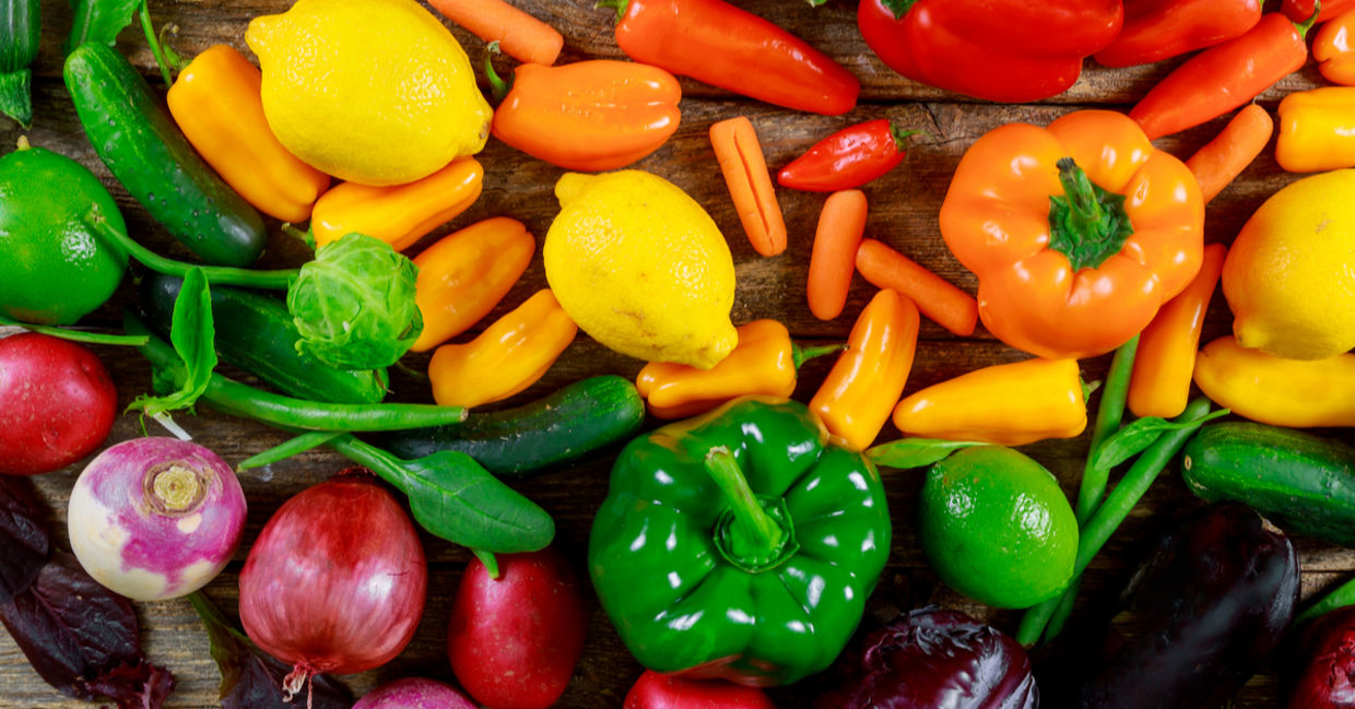 frsh vegetables.