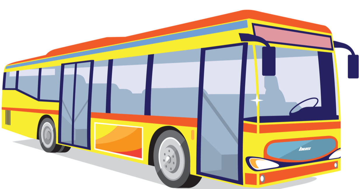 Hop on the bus. Hop on the bus.
