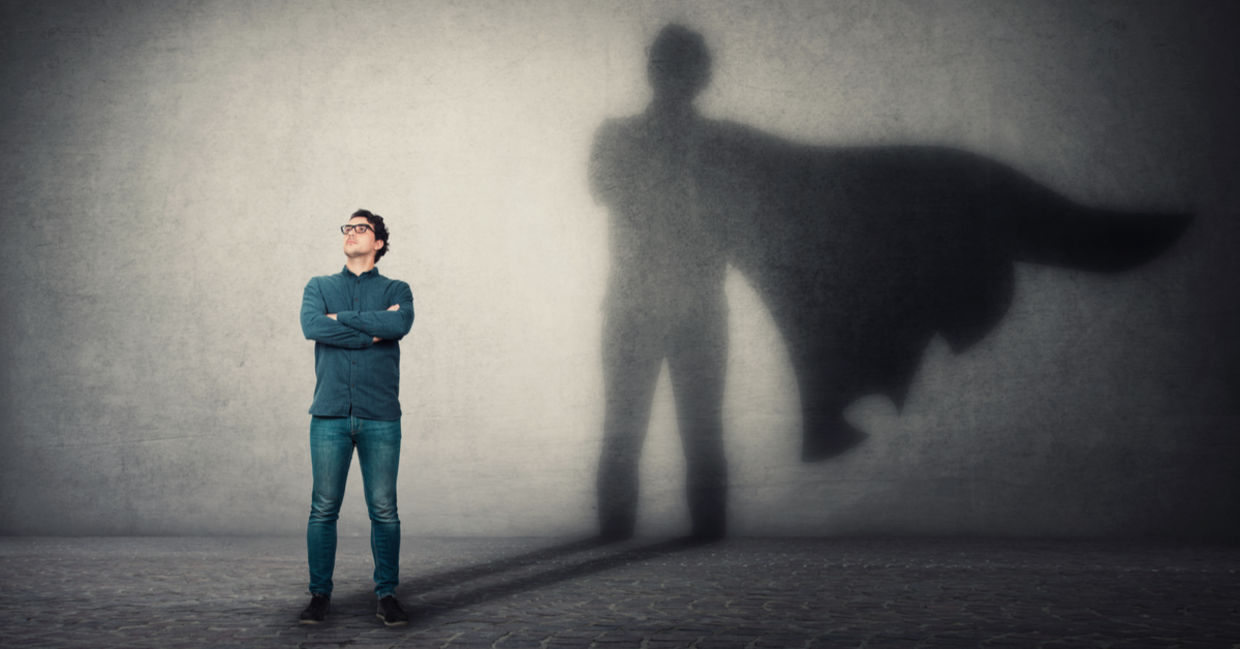 Ordinary people are superheroes. Ordinary people are superheroes.
