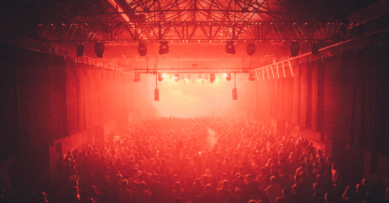 SWG3 venue interior