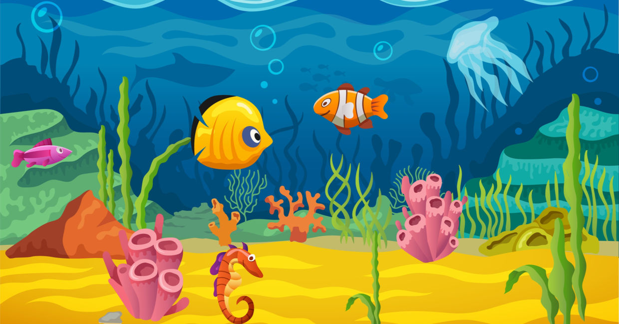 Aquatic animals.