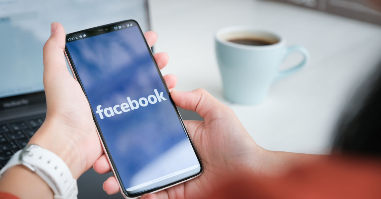 Facebook social contents.