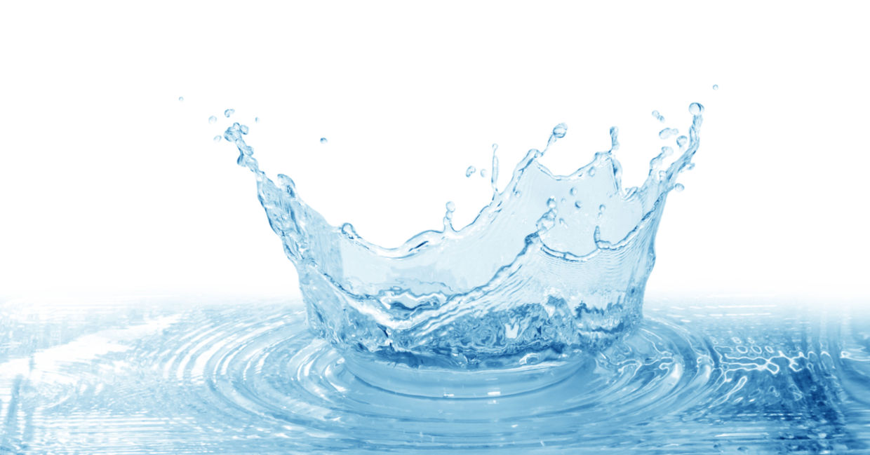 Water splashing