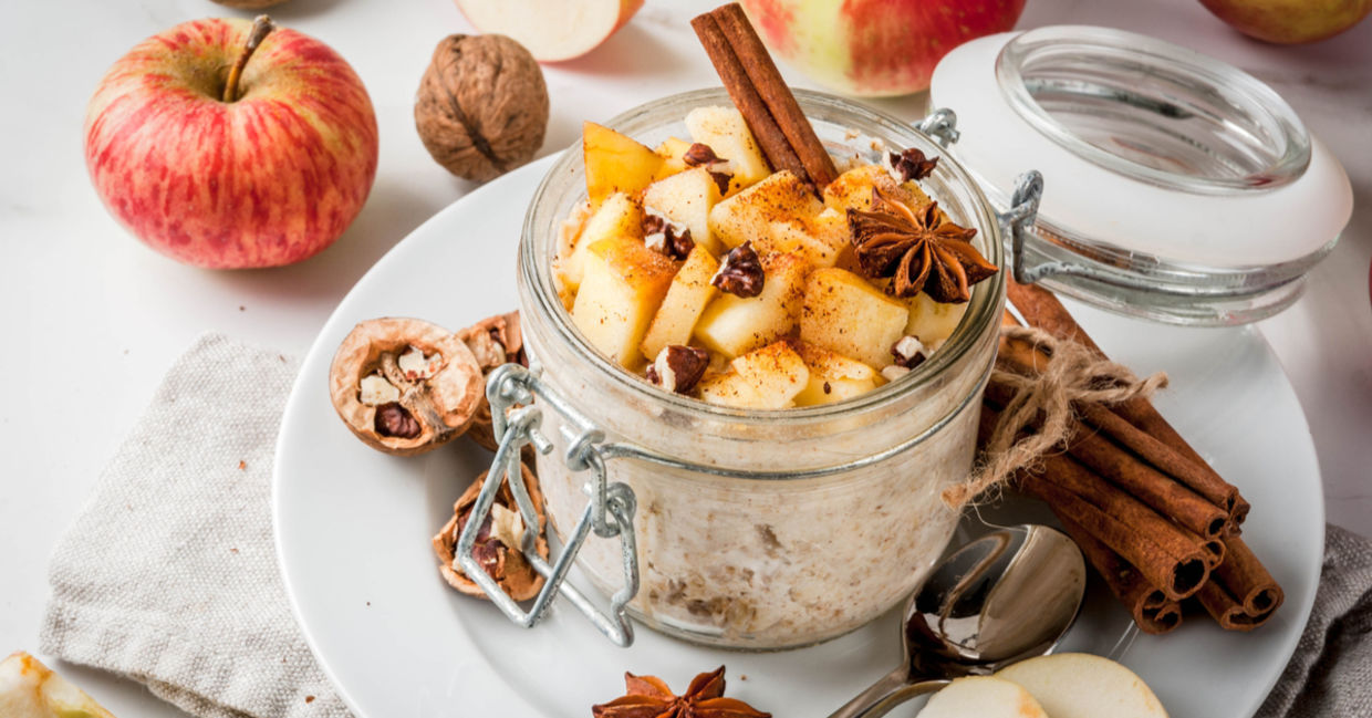Oatmeal all dressed up. Oatmeal all dressed up.