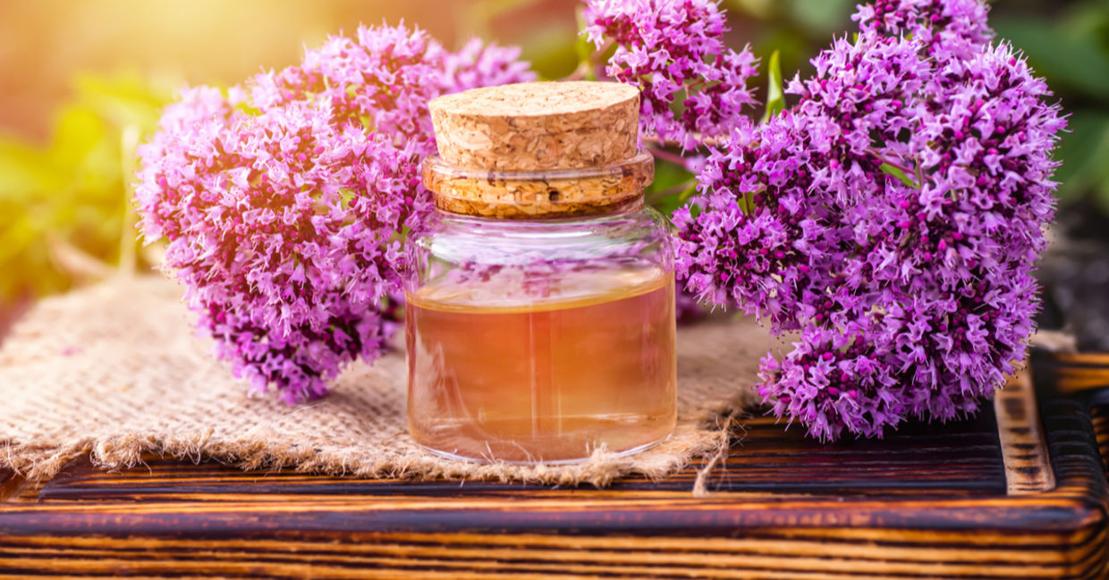Essential oil.
