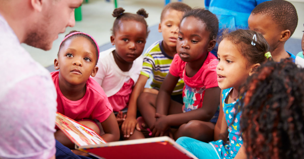 Teaching in Africa.