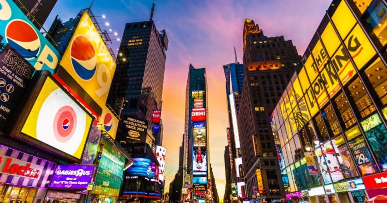 Times Square, New York. Times Square, New York.