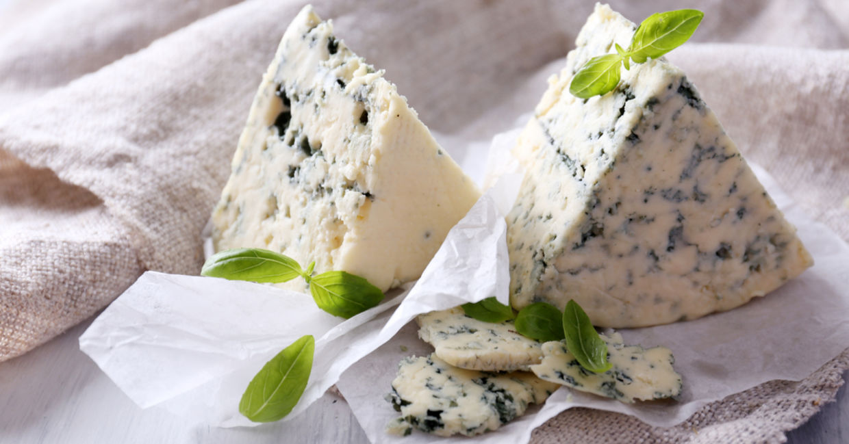 Tasty blue cheese is good for you. Tasty blue cheese is good for you.