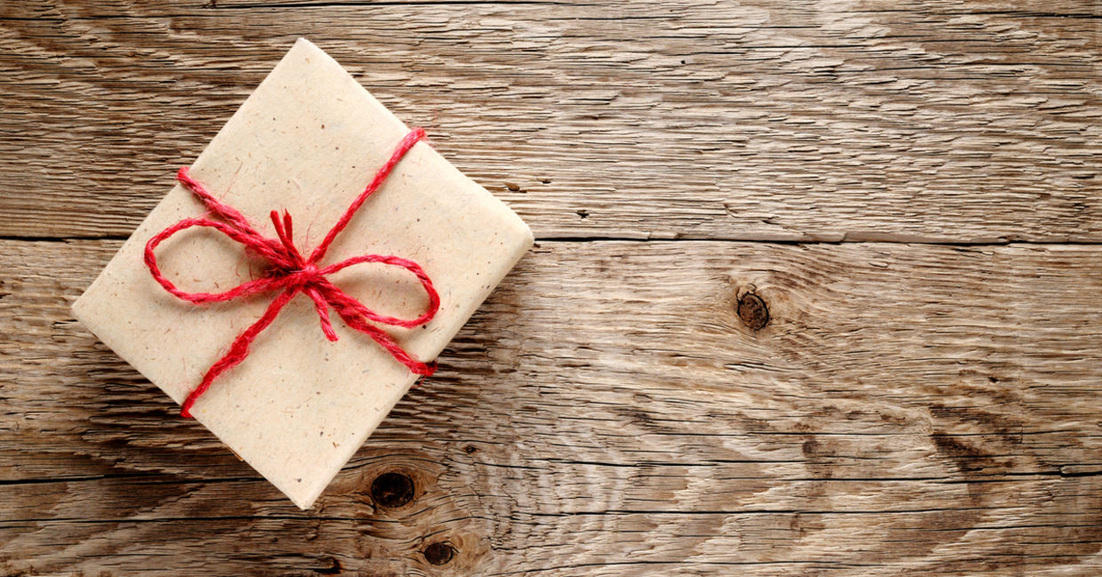 A gift box.