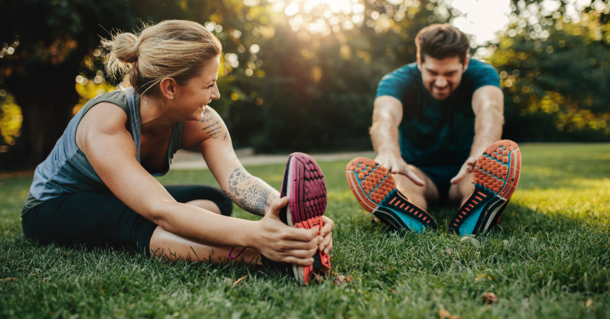 Run in the early morning to beat the heat.