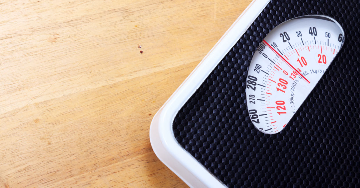 Weight scale. Weight scale.