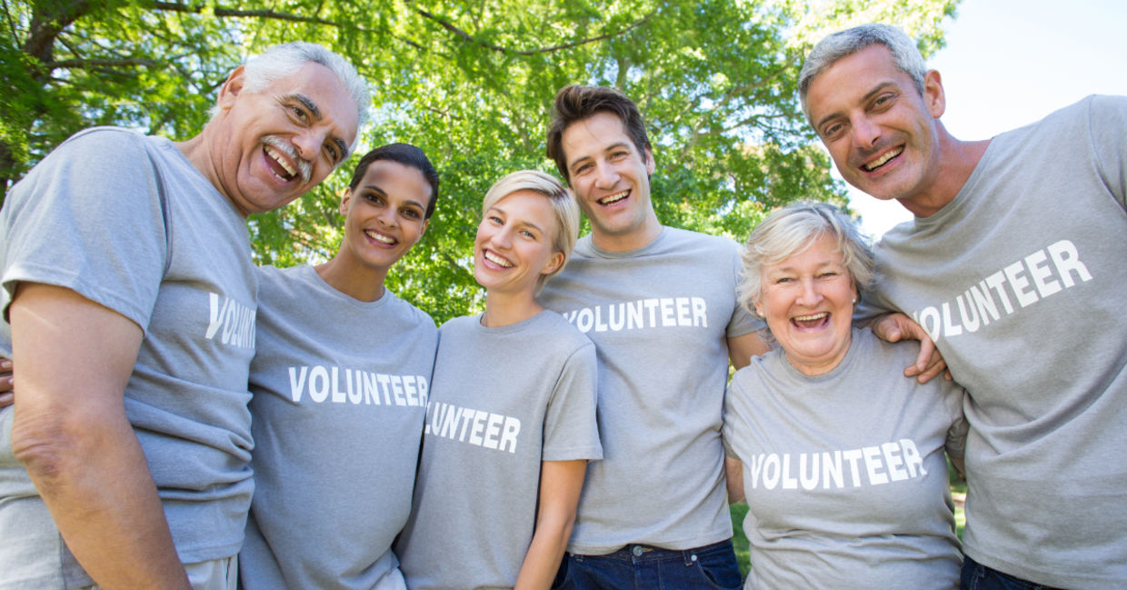 Volunteers. Volunteers.