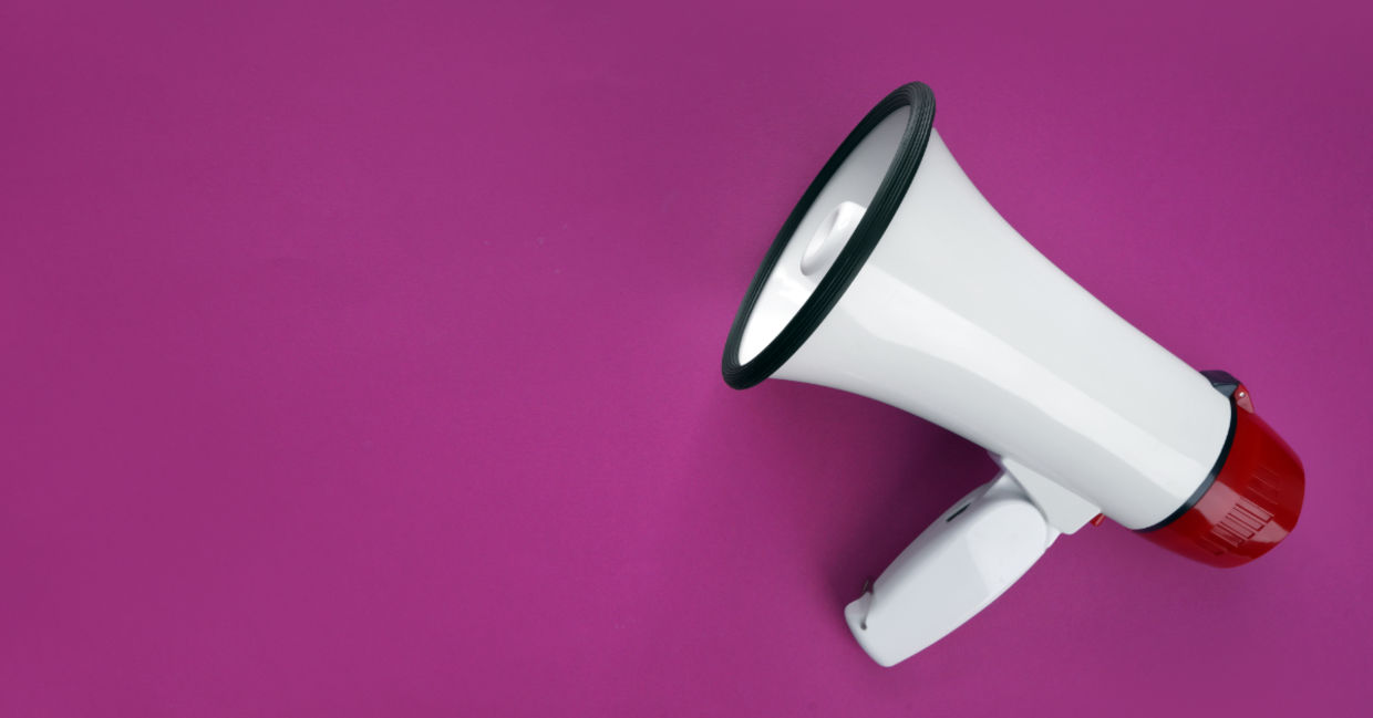 Megaphone. Megaphone.