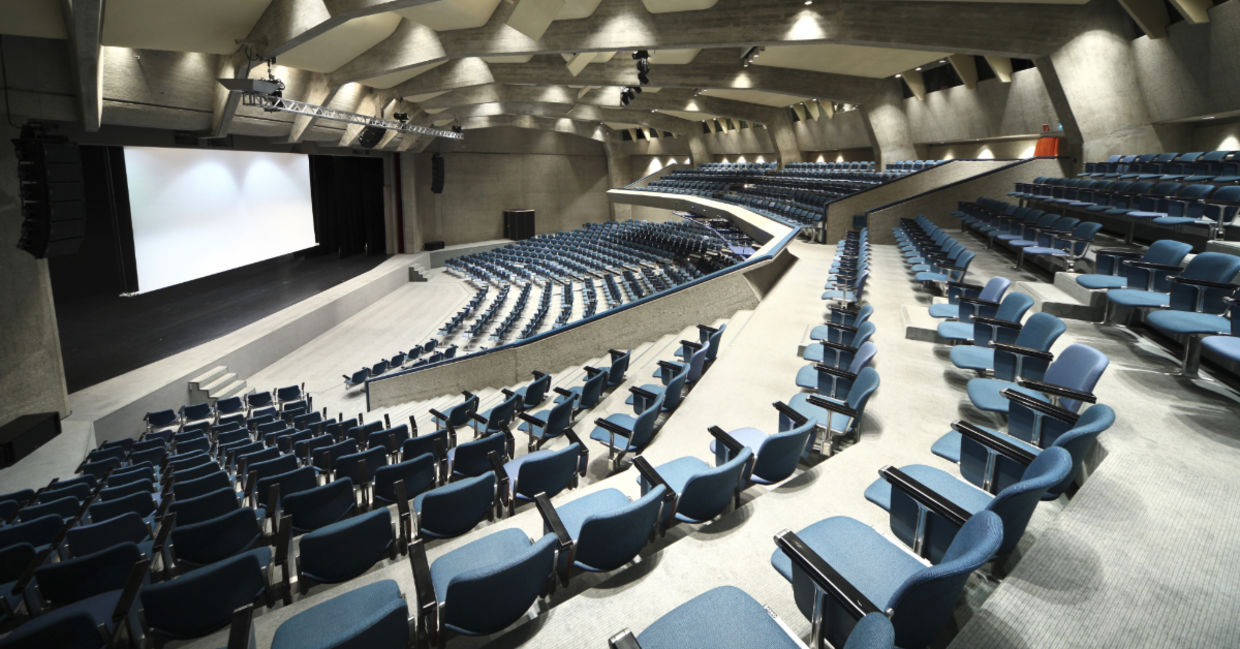 Conference hall. Conference hall.