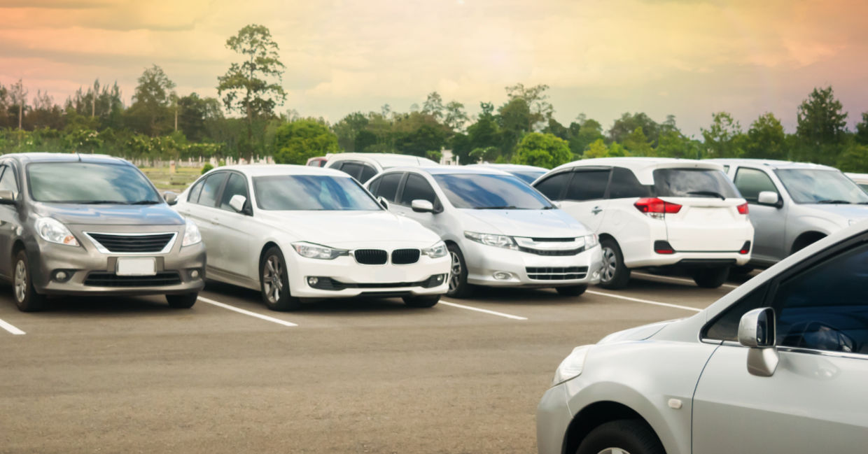 Car park.