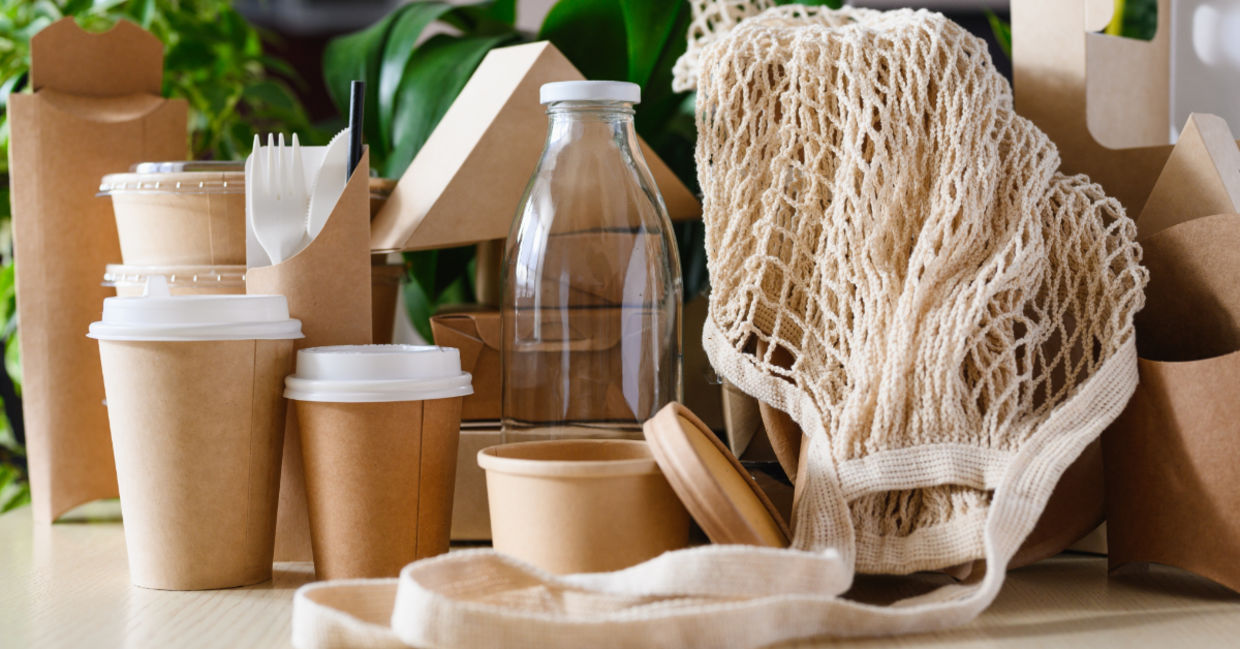 Eco-friendly items. Eco-friendly items.