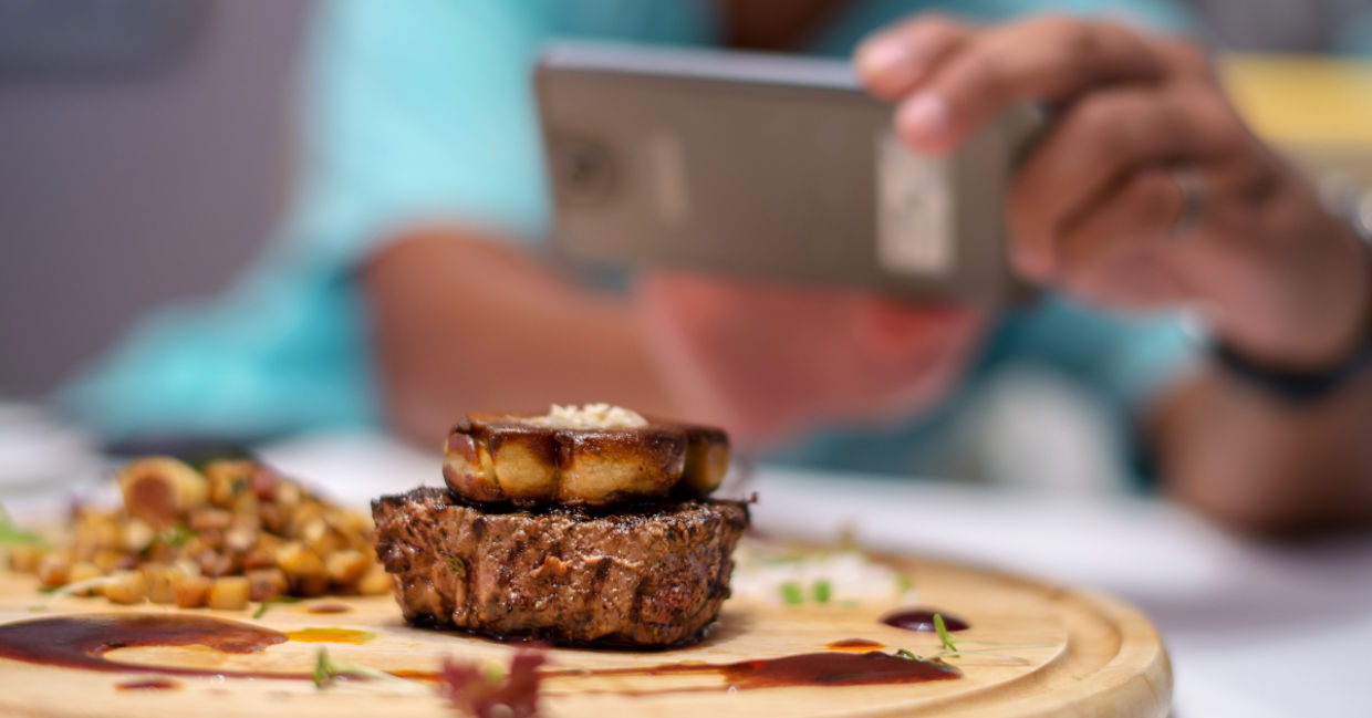 Food photography.