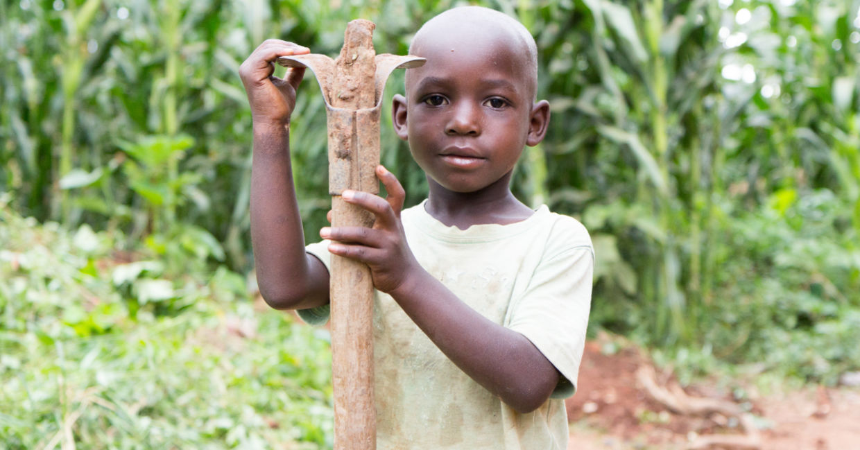 Ugandan boy.