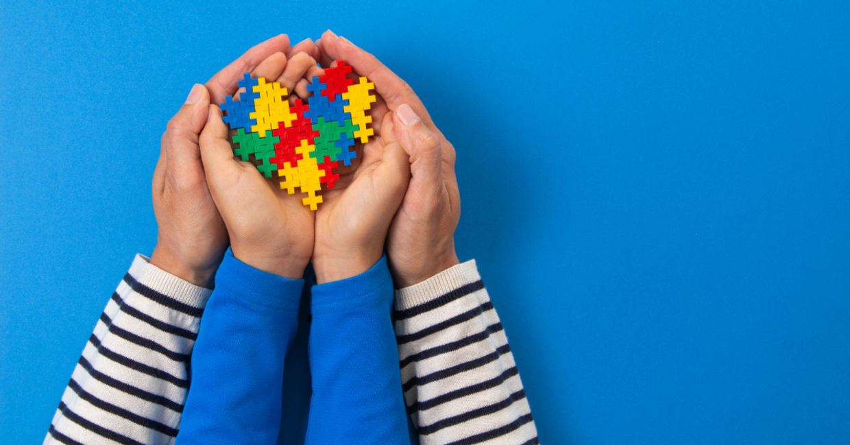 Puzzle heart.