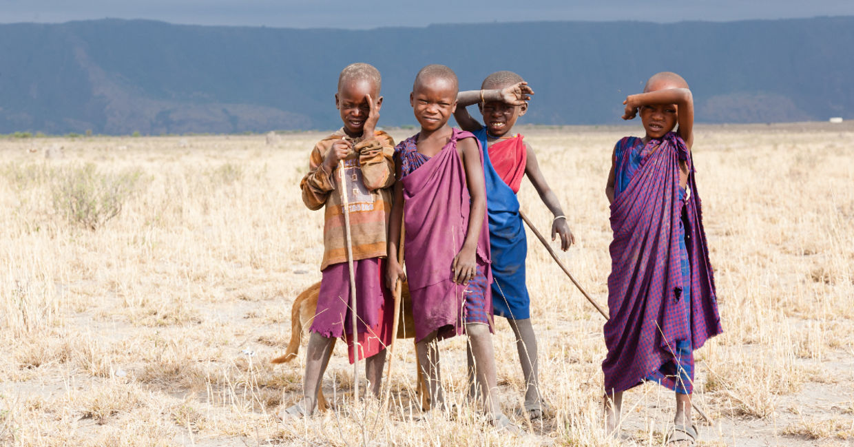 African children.