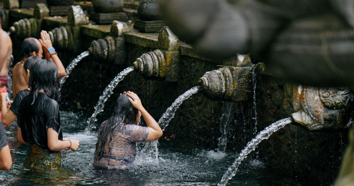 Cleanse your mind and body with this water ritual.