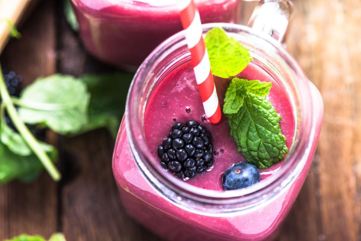A smoothie can be very hydrating. A smoothie can be very hydrating.